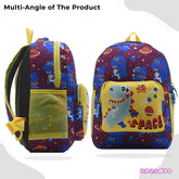Kindergarten Cute Cartoon Kids School Bag for Boys and Girls (Magenta)